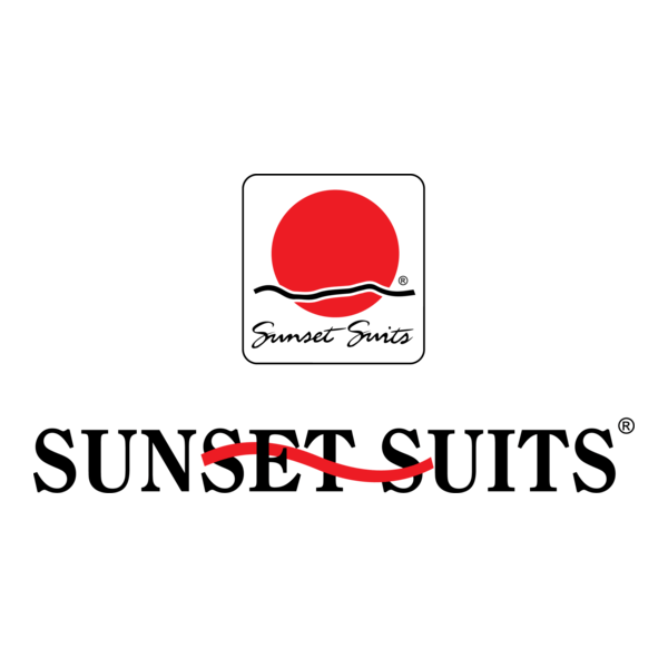 Sunset Suits Logo PNG Vector