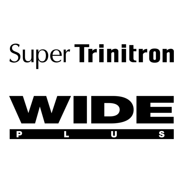 SuperTrinitron Wide Plus Logo PNG Vector