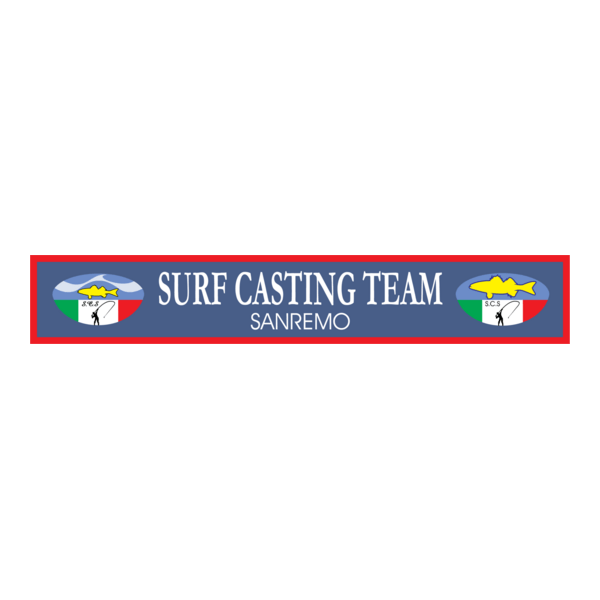 Surf Casting Team Logo PNG Vector