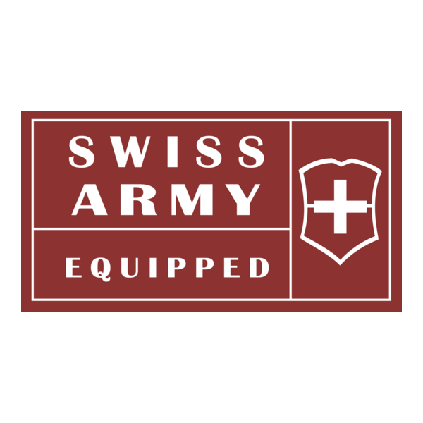 Swiss Army Equipped Logo PNG Vector