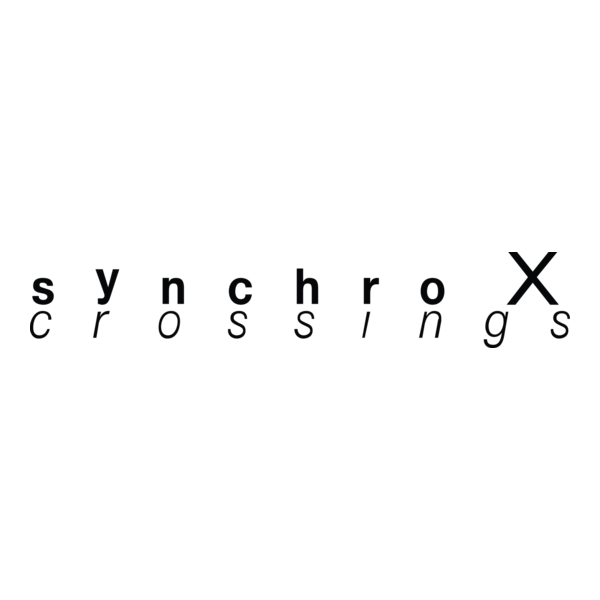 Synchro X Crossings Logo PNG Vector