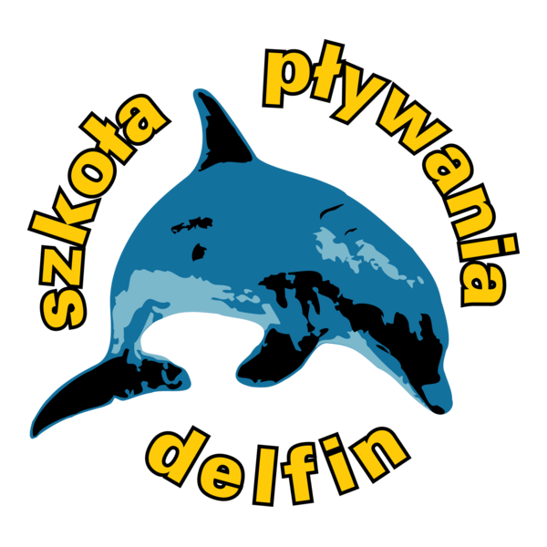 Szkola Plywania Delfin Logo PNG Vector