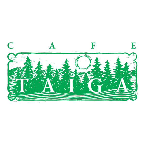 Taiga Cafe Logo PNG Vector