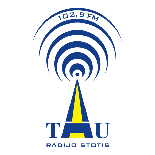 Tau Radio Logo PNG Vector