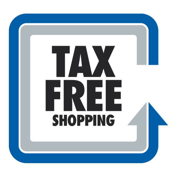 Tax Free Shopping Logo PNG Vector