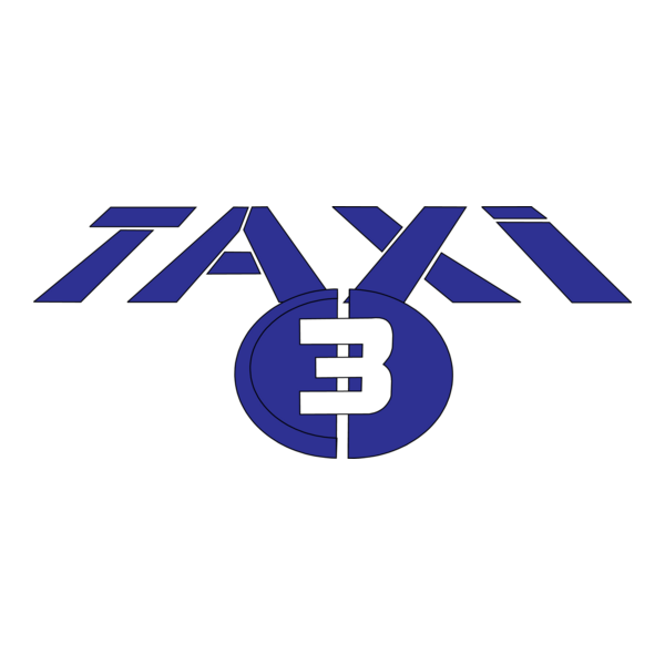 Taxi 3 Logo PNG Vector