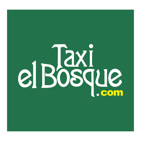 TAXI EL BOSQUE Logo PNG Vector