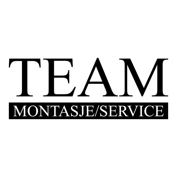Team Montasje Service Logo PNG Vector