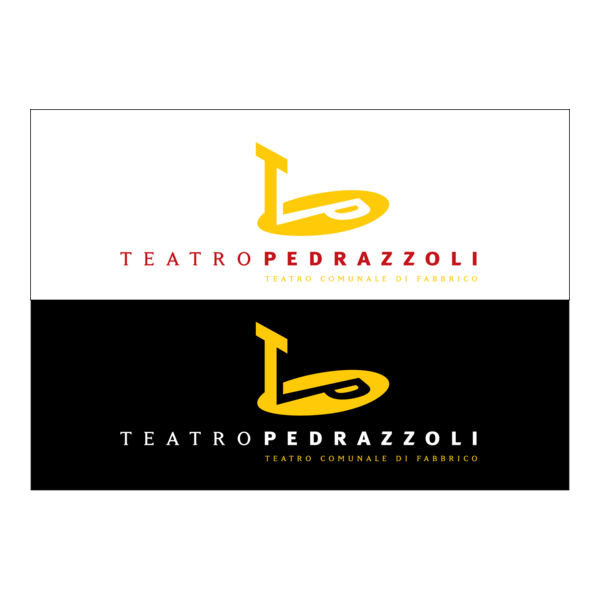 Teatro Pedrazzoli Fabbrico Logo PNG Vector