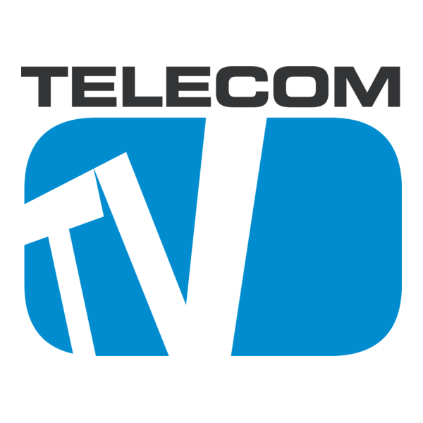 Telecom TV Logo PNG Vector