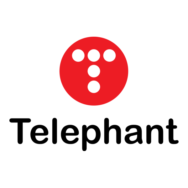 Telephant Logo PNG Vector