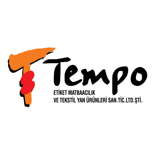 Tempo Etiket Logo PNG Vector