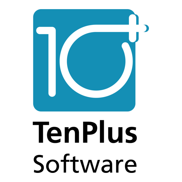 Ten Plus Software Logo PNG Vector
