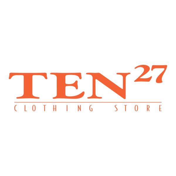 TEN27 Clothing Stores Logo PNG Vector