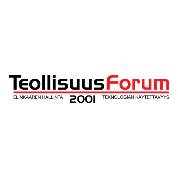 Teollisuus Forum Logo PNG Vector