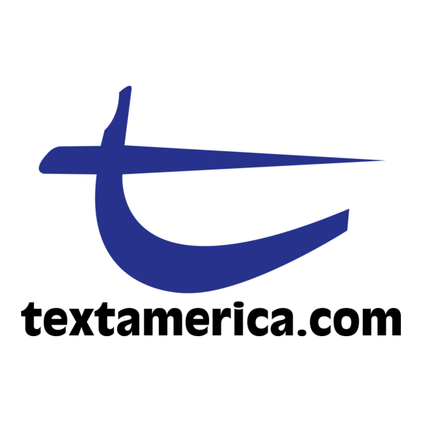 Text America Logo PNG Vector