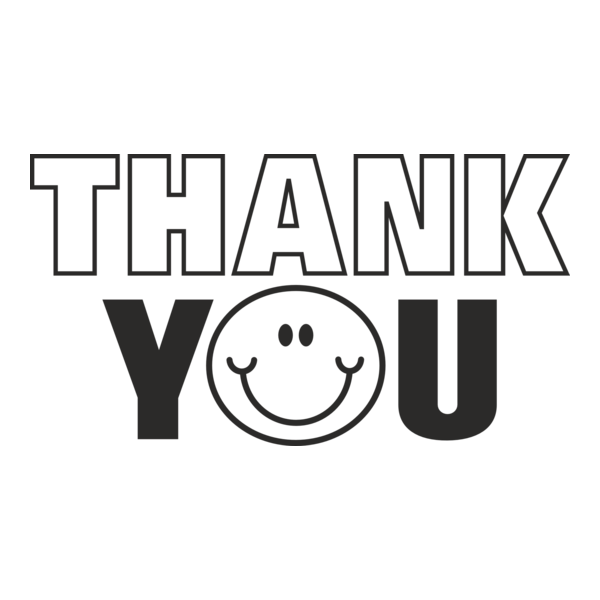 Thank You Logo PNG Vector