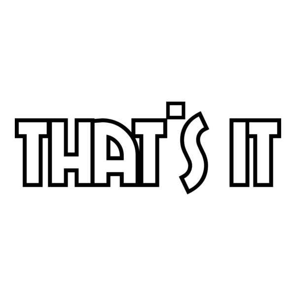 That's it Club Logo PNG Vector