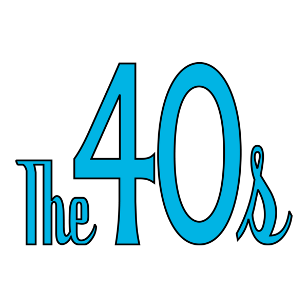 The 40's Logo PNG Vector