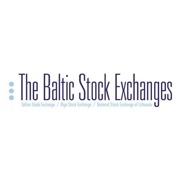 The Baltic Stock Exchanges Logo PNG Vector