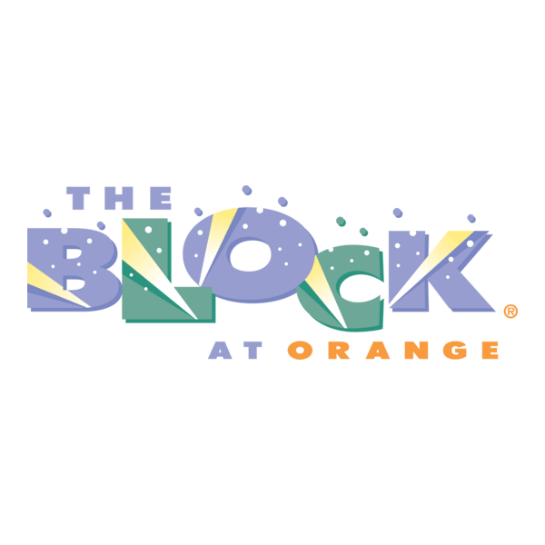 The Block at Orange Logo PNG Vector