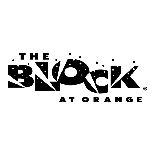 The Block at Orange Logo PNG Vector