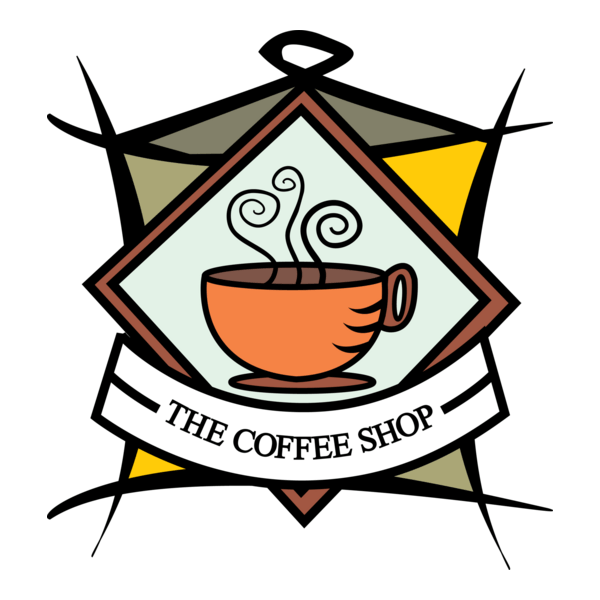 The Coffee Shop Logo PNG Vector