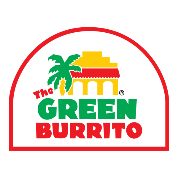 The Green Burrito Logo PNG Vector