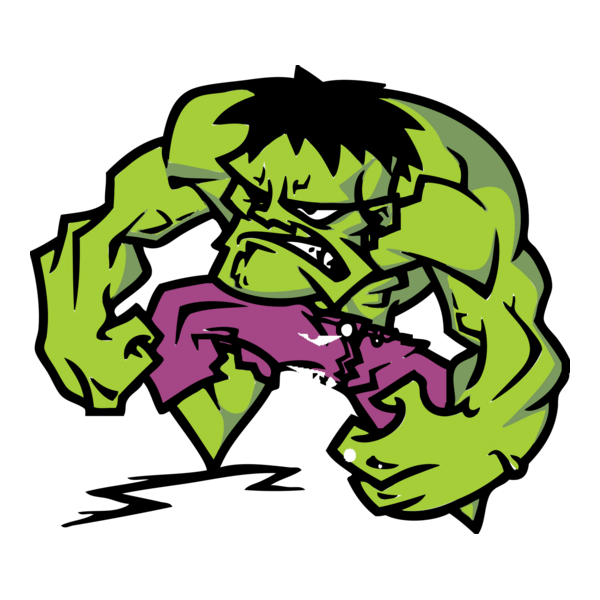 The Hulk Logo PNG Vector