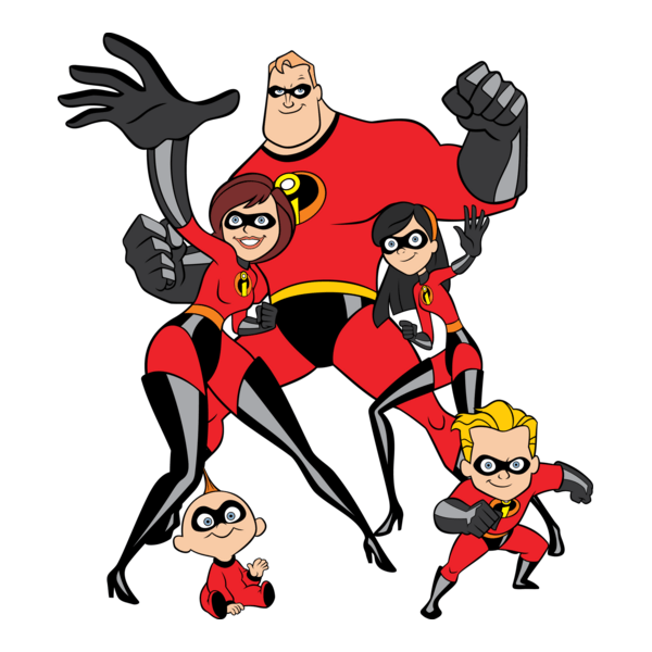 The Incredibles Logo PNG Vector