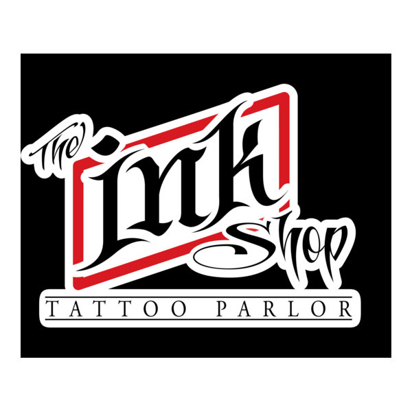 The Ink Shop Tattoo Parlor Logo PNG Vector