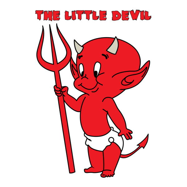 The Little Devil Logo PNG Vector