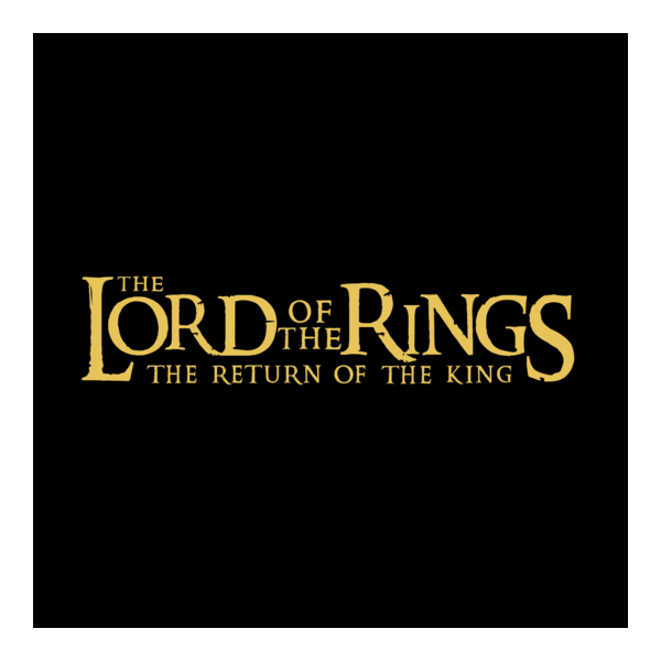 The Lord Of The Rings Logo PNG Vector