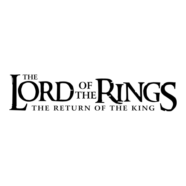 The lord of the Rings Logo PNG Vector