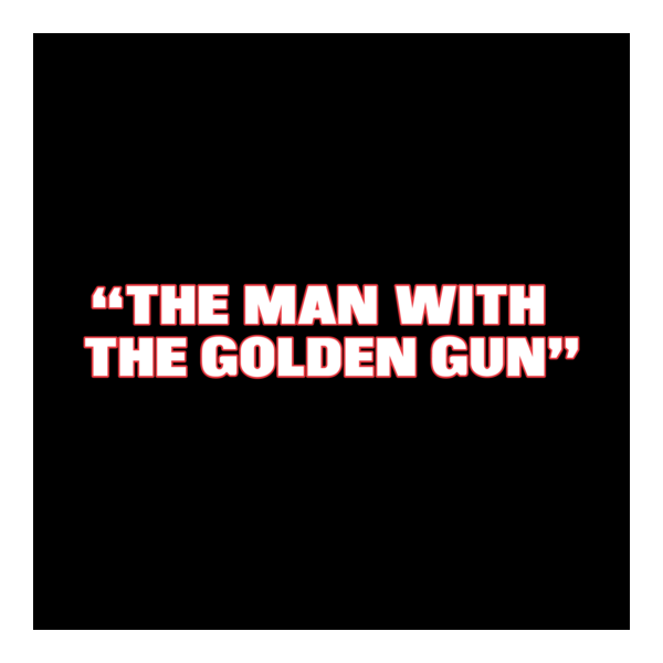 The Man With The Golden Gun Logo PNG Vector