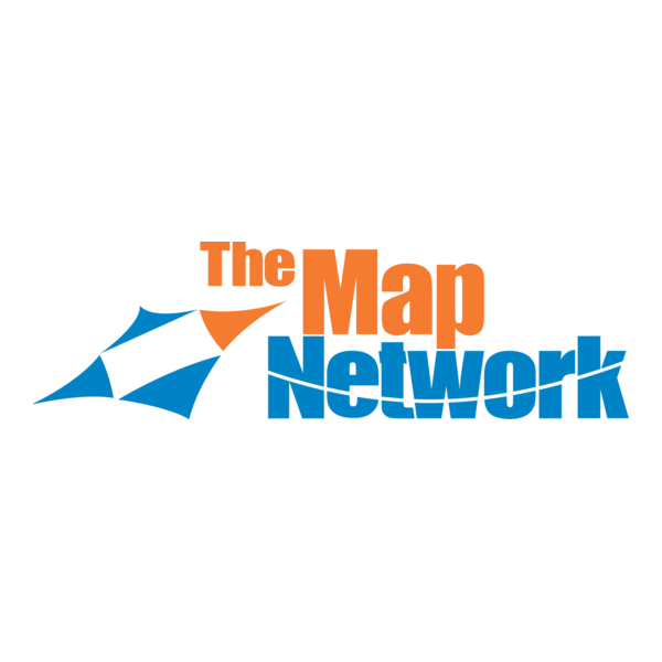The Map Network Logo PNG Vector