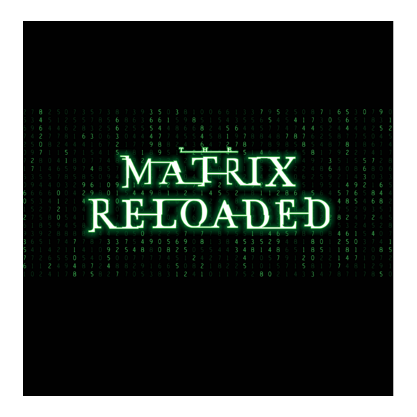 The Matrix Reloaded Logo PNG Vector