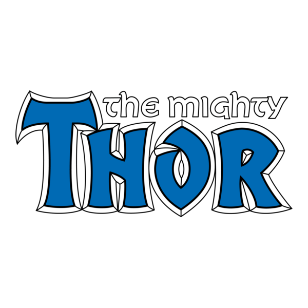 The Mighty Thor Logo PNG Vector