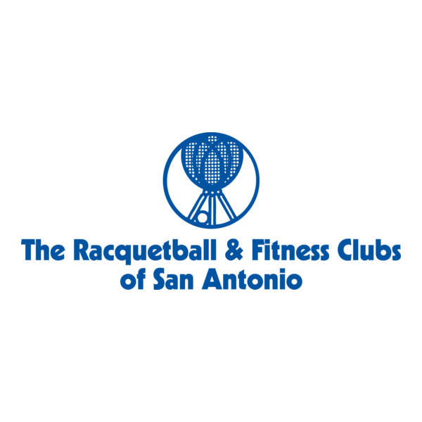 The Racquetball & Fitness Clubs of San Antonio Logo PNG Vector