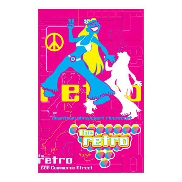 the retro Logo PNG Vector