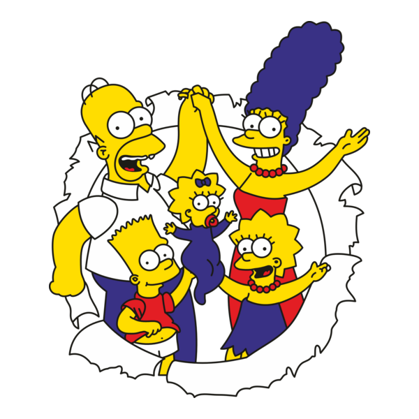 the Simpsons Logo PNG Vector