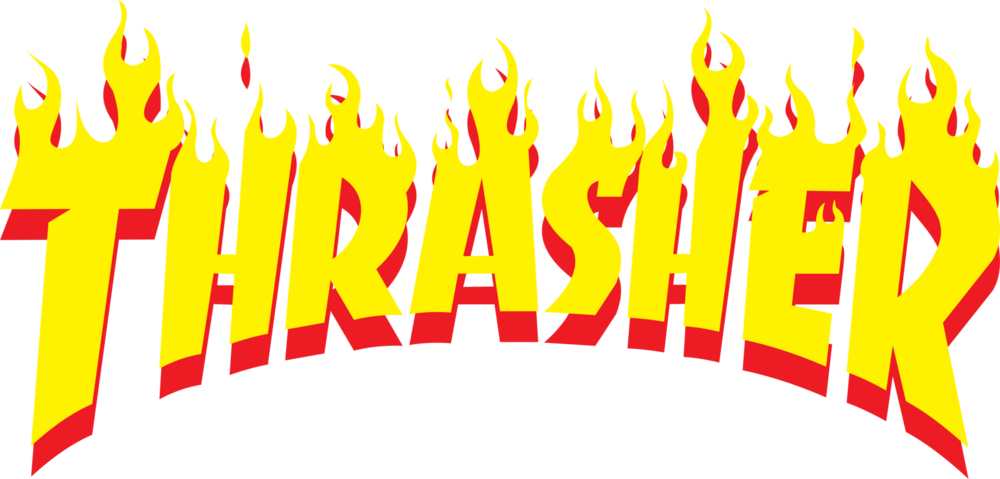 Thrasher fogo Logo PNG Vector