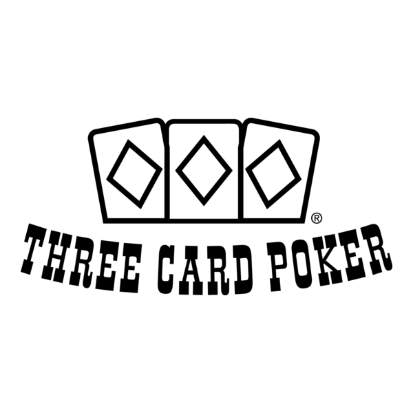 Three Card Poker Logo PNG Vector