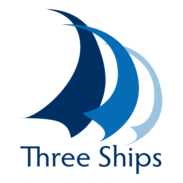 Three Ships e-learning solutions Logo PNG Vector