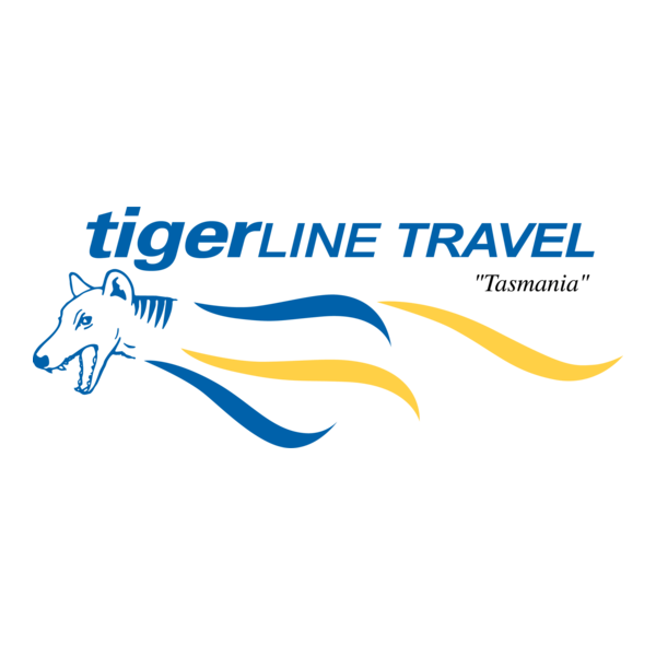 TigerLine Travel Logo PNG Vector