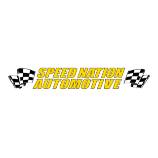 Speed Nation Automotive Logo PNG Vector