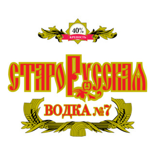 Starorusskaya Vodka Logo PNG Vector