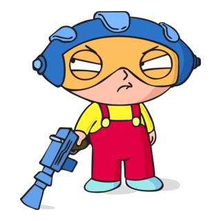 Stewie Griffin Logo PNG Vector
