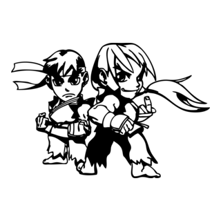 street figther Logo PNG Vector