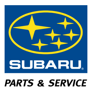 Subaru Parts & Service Logo PNG Vector